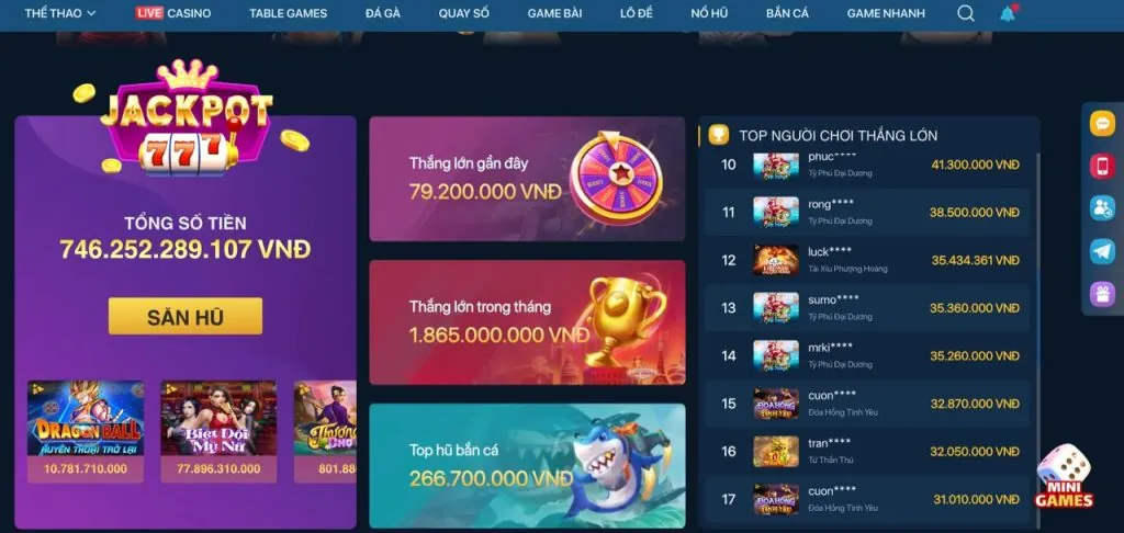 Giao diện trò chơi Bắn Cá win456 đăng ký